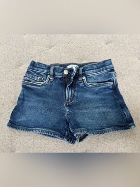 EUC CREWCUTS GIRLS SIZE 8 DARK DENIM SHORTS, JEAN SHORTS
